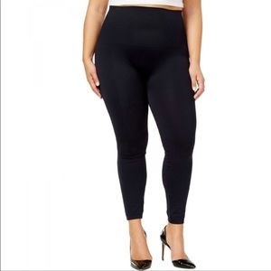 NEW Spanx Look at Me Now Seamless Leggings Very Black Plus Size 3X